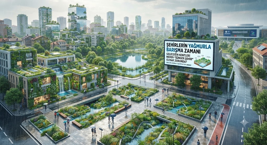 Şehirlerin Yağmurla Barışma Zamanı! Geleceğin Kentleri Neden "Sünger Şehir" Olmak Zorunda?