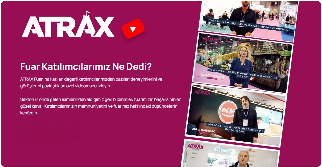 ATRAX 2026 Fuarı Katılımcı Görüşleri | Eğlence, Park ve Spor